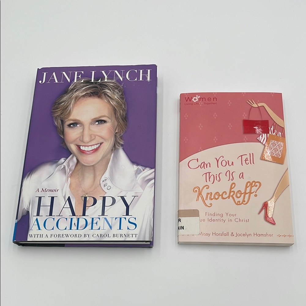 Happy Accidents and Can You Tell This Is A Knockoff Book Bundle